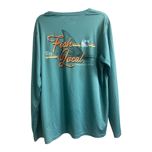 Coastal Conservation Association Other - CCA Coastal Conservation Association Long Sleeve Rash Guard Fishing Shirt size M